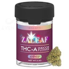 1000545108.jpg ZALEAF THC-A INFUSED FLOWER 28g BISCOTTI (HYBRID