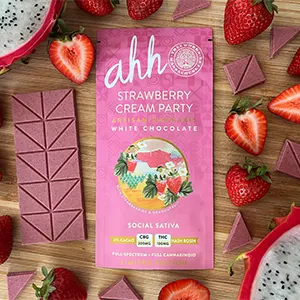 Strawberry Cream Party | Rosin White Chocolate | 20pk