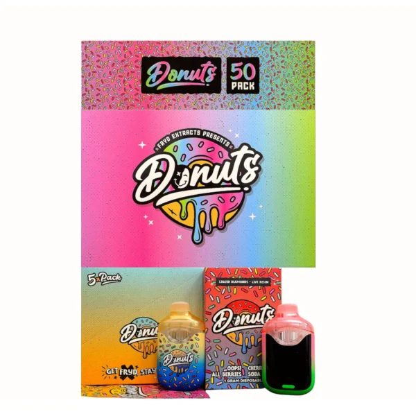 FRYD Extracts – Donuts 1ML (Empty) | Refillable Dual-Flavour Pod Device