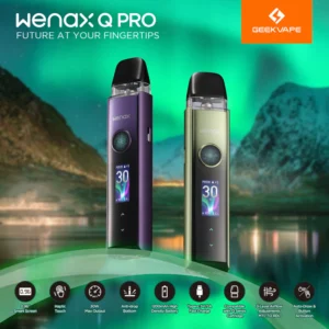 Screenshot2025-08-29182824.webp Wenax Q Pro Pod Kit – 1200mAh Battery | 30W Max | Smart Screen | Adjustable Airflow 🔹