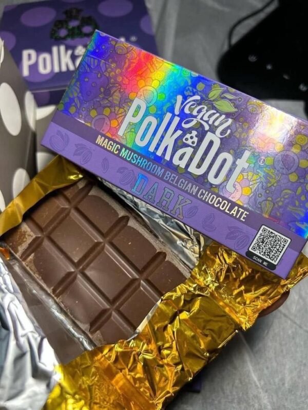 POLKADOT Magic Shroom-Belgian Chocolate (Dark)