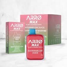 download-32.jpeg ARRØ MAX – Watermelon Juice (5,000 Puffs) Plant Powered Aromatherapy Device 5,000 Puffs