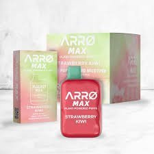 download-38.jpeg ARRØ MAX – Strawberry Kiwi (5,000 Puffs) Plant Powered Aromatherapy Device